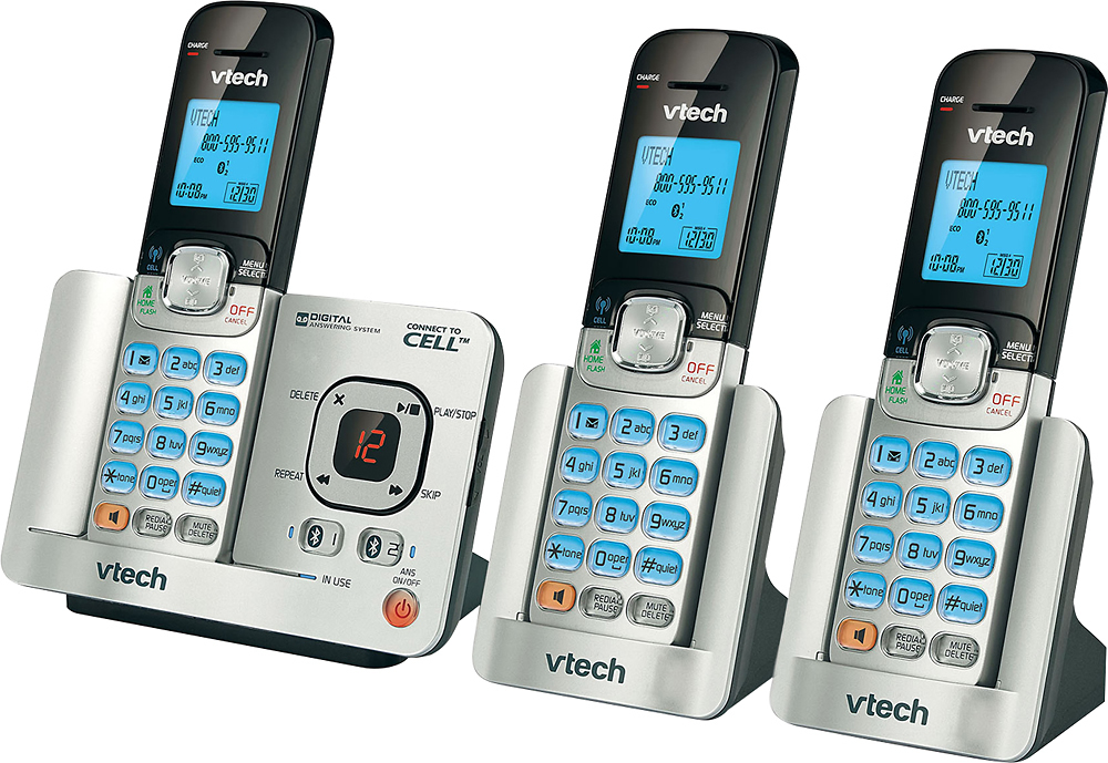 VTech DS6621-2 DECT 6.0 Expandable Cordless Phone with Bluetooth