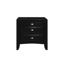 Global Furniture USA - Transitional Linda Nightstand - Black