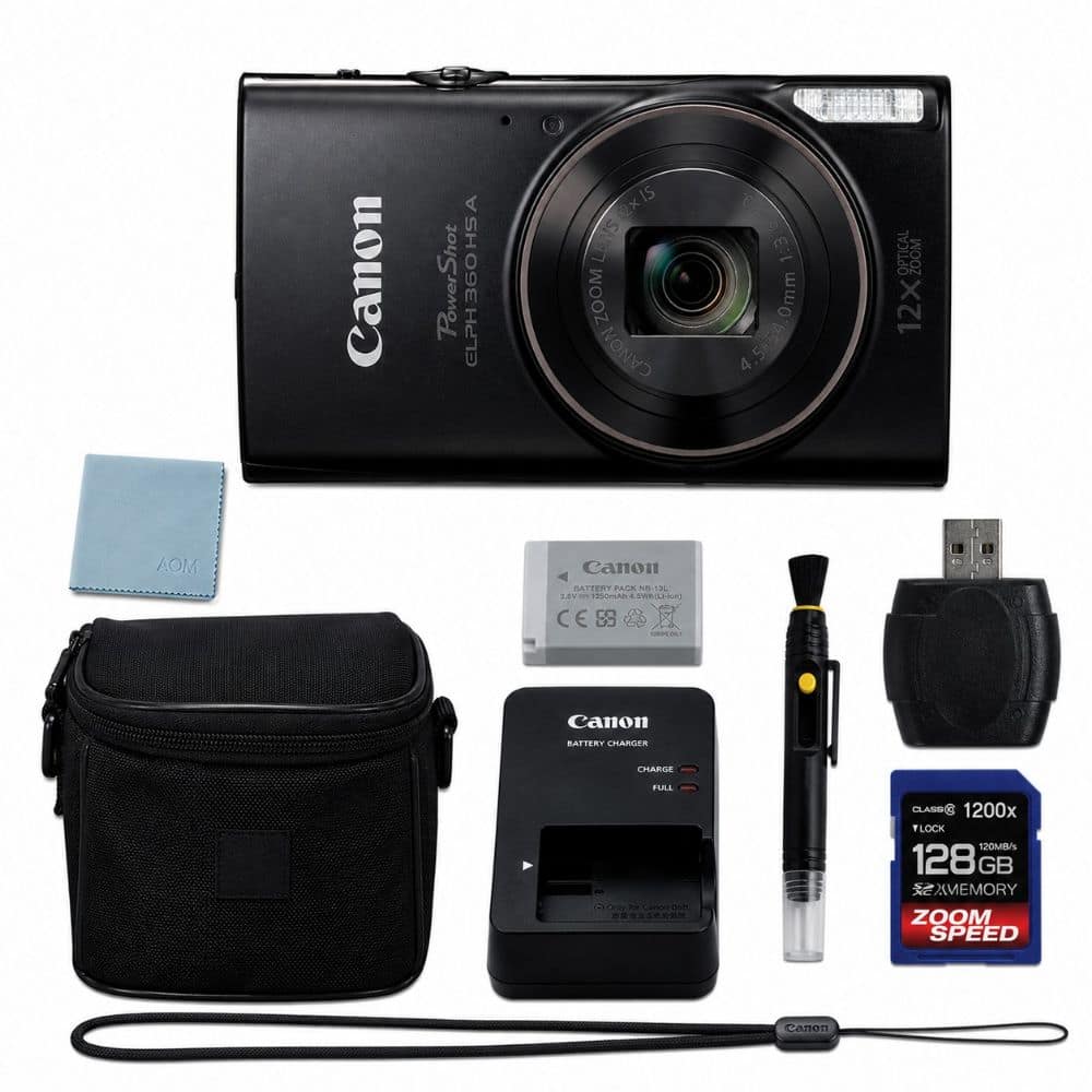 Canon PowerShot SX 700 HS 16.1 Megapixel Digital Camera Black