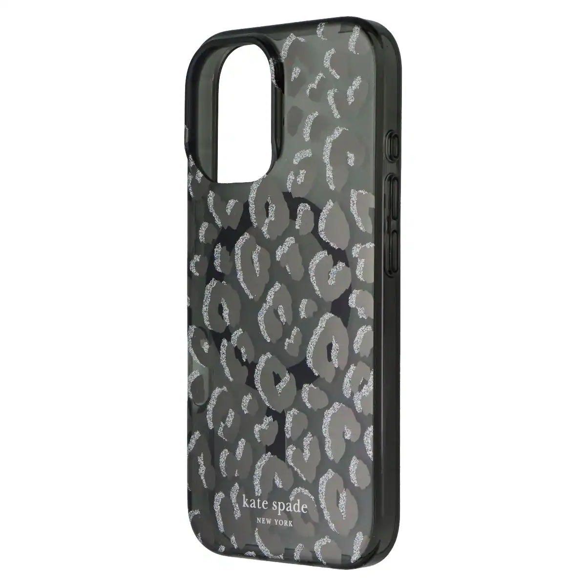kate spade new york - Kate Spade Protective Case for MagSafe for iPhone 16 - City Leopard - Black
