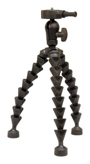 Angle. Sunpak - PlatinumPlus FlexPod Pro Tripod - Black/White.