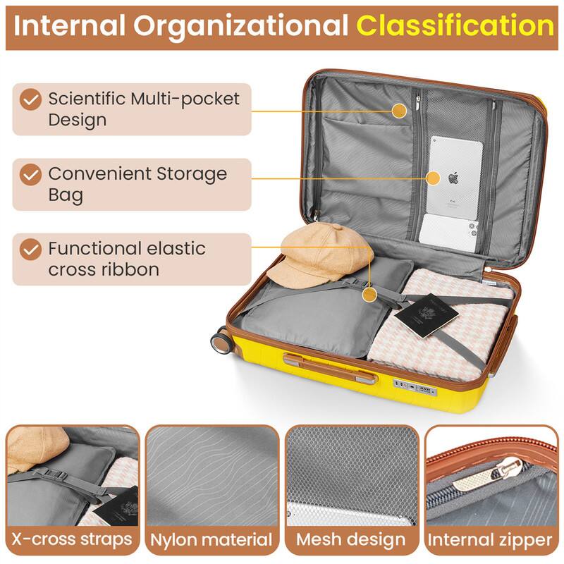 Internal Organizational Classification

- Scientific Multi-pocket Design
- Convenient Storage Bag
- Functional elastic cross ribbon
- X-cross straps
- Nylon material
- Mesh design
- Internal zipper