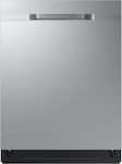 Samsung - 48 dBA Dishwasher with 3rd Rack and AutoRelease Door Drying - Stainless Steel