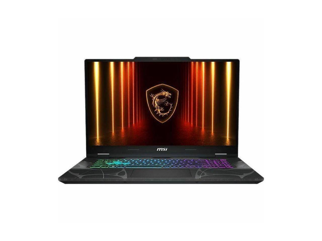 Alt View 5. MSI - MSI Cyborg A17 - Ryzen 7 260, 16GB, 1TB SSD, RTX 5050, Win 11 - Black.