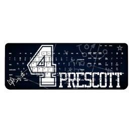 Keyscaper - Dak Prescott Dallas Cowboys Wireless Keyboard - Black