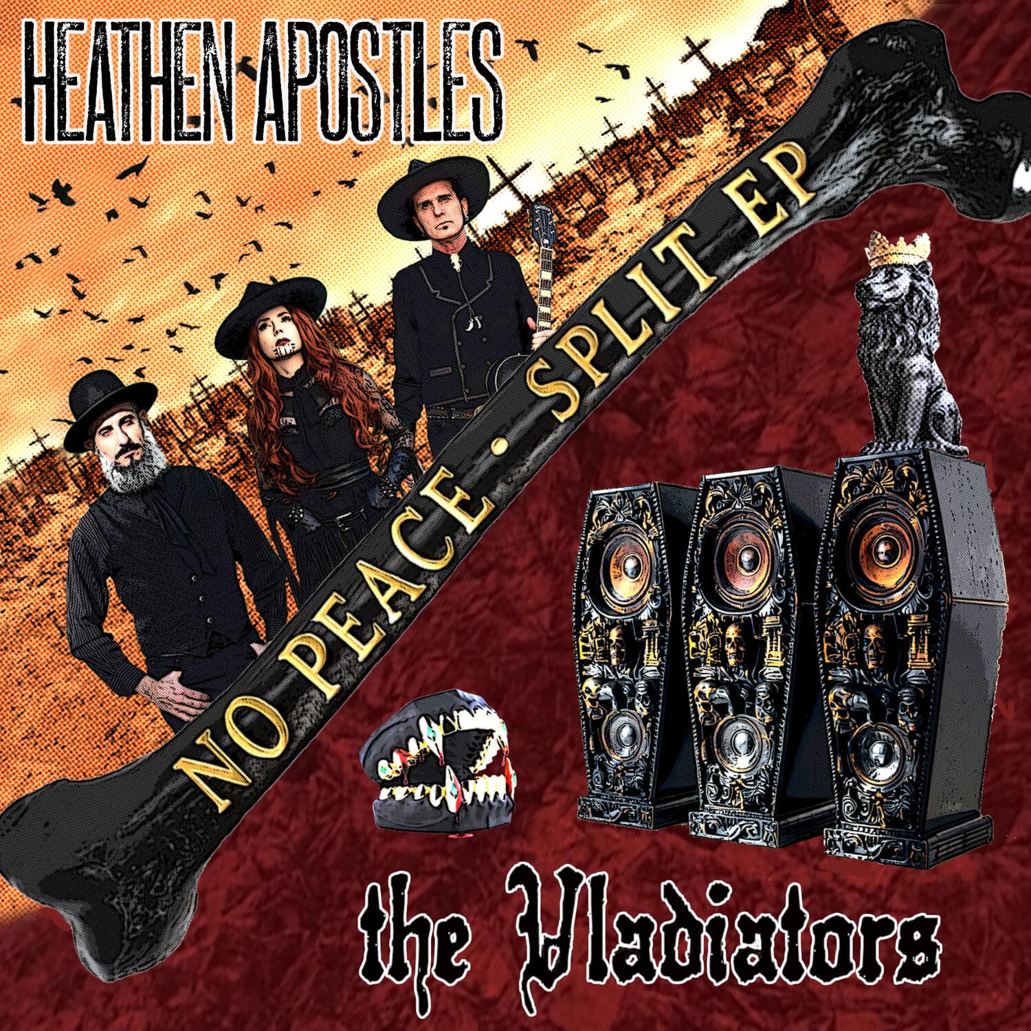 Heathen Apostles & the Vladiators - No Peace   - COMPACT DISCS [CD] price history on PriceWatchPro