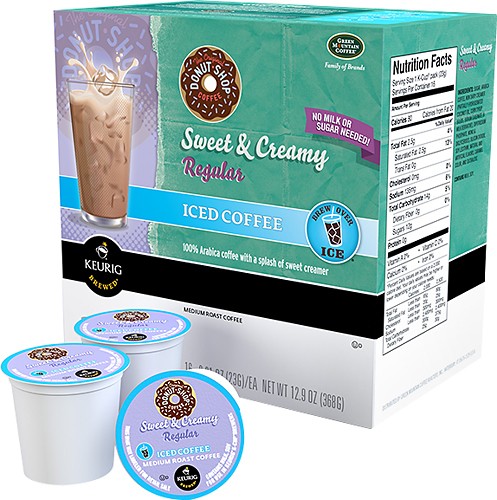 Best Buy: Keurig Donut Shop Sweet & Creamy Iced Coffee K-Cups (16-Pack)  8450-016