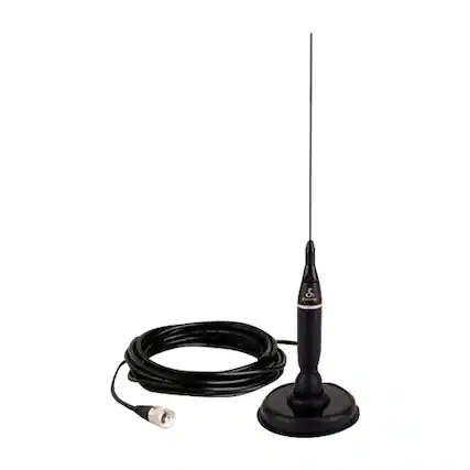 Front. Cobra - Outdoor Antenna - Black.