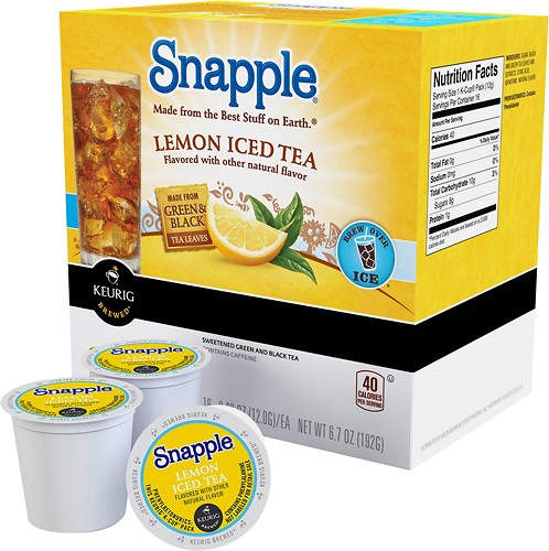  Keurig - Snapple Lemon Iced Tea K-Cups (16-Pack)