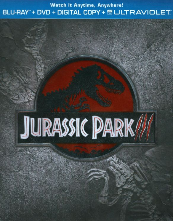  Jurassic Park III [2 Discs] [Includes Digital Copy] [UltraViolet] [Blu-ray/DVD] [2001]