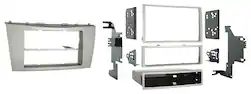 Metra - Dash Kit for Select 2007-2011 Toyota Camry DIN DDIN - Silver - Front_Zoom