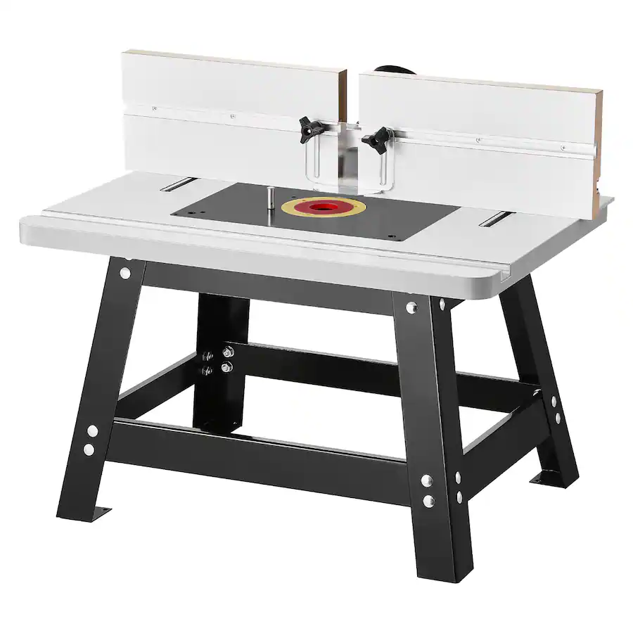 VEVOR Benchtop Router Table, 24 in x 15.7 in, Bench Top Routing Table ...