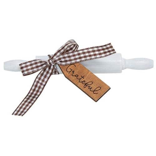 BreeBe - *Grateful Wooden Rolling Pin - Multi