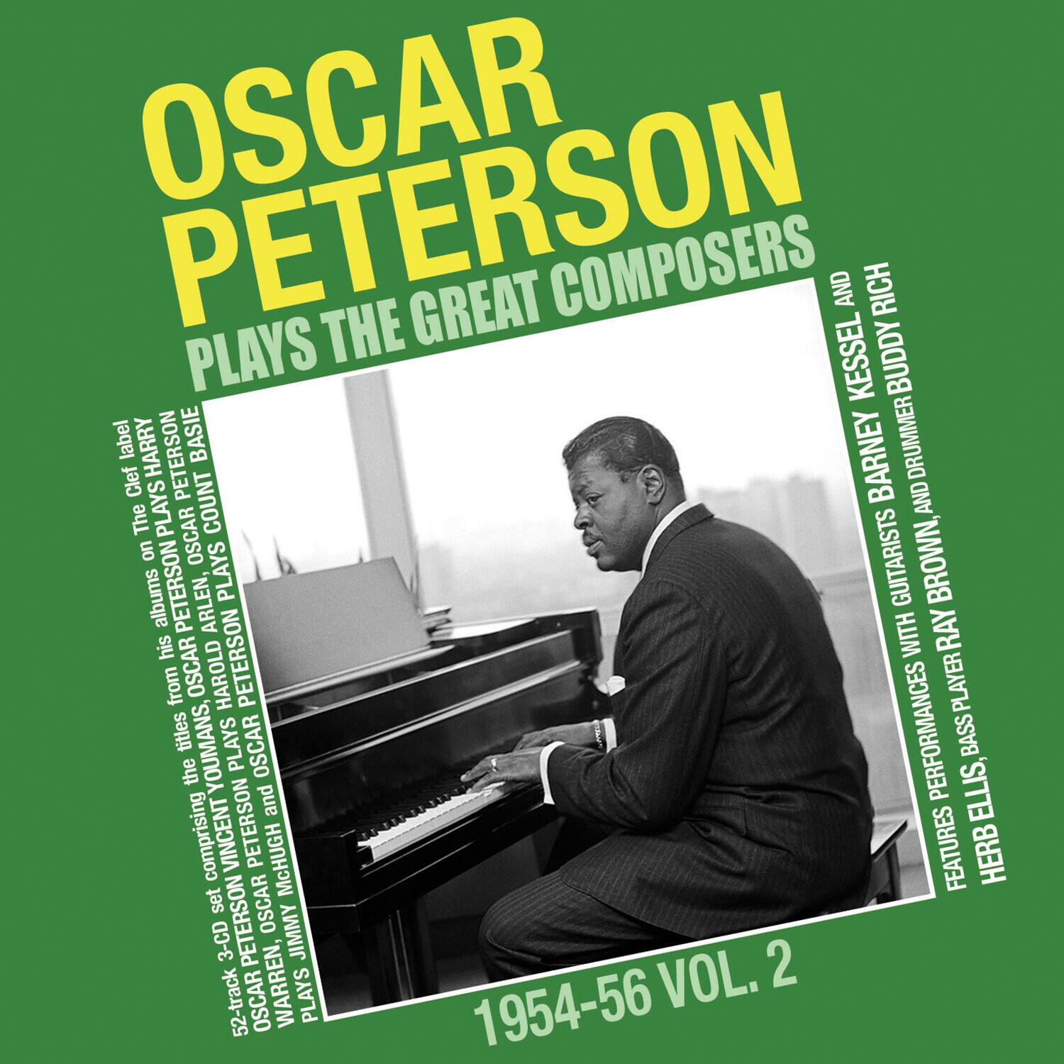 Oscar Peterson - Oscar Peterson Plays The Great Composers 1954-56 Vol. 2   - COMPACT DISCS [CD] price history on PriceWatchPro