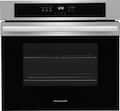 Frigidaire - Single Electric Wall Oven with Even Baking Technology - Stainless steel
