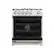 Alt View 1. Forno Appliances - Leonardo 5 Cu. Ft. Freestanding Gas Convection Range with LP Conversion Kit - White.