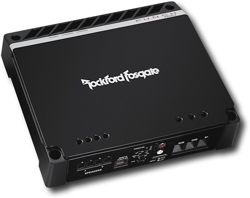 Best Buy: Rockford Fosgate Punch 200W Class AB Bridgeable 2