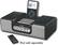 Angle Standard. iHome - Clock Radio Dock with Dual Alarm for Apple® iPod™ - Black.