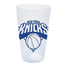 WinCraft - New York Knicks 16oz. Icicle Silicone Pint Glass - Multicolor