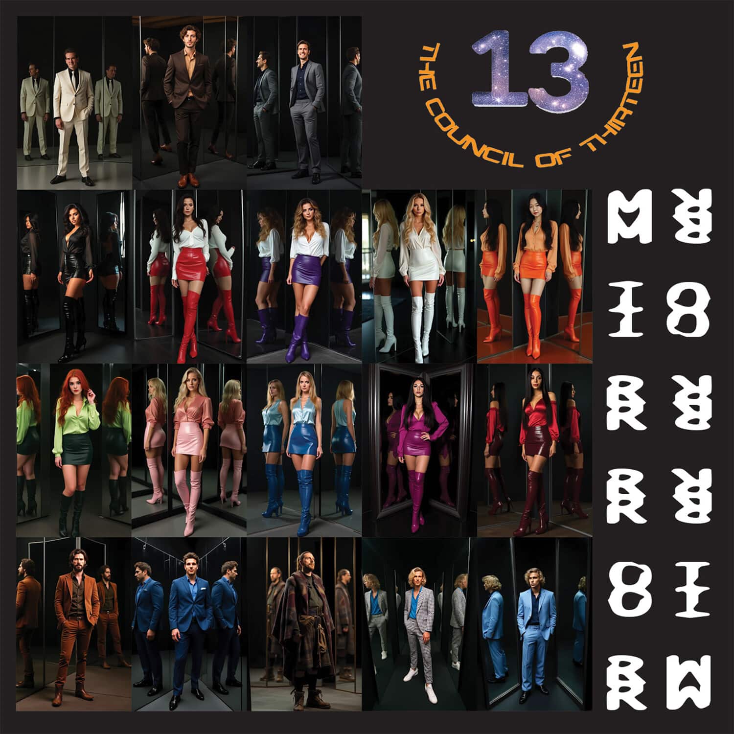 The Council Of Thirteen - Mirror Mirror   - COMPACT DISCS [CD] price history on PriceWatchPro
