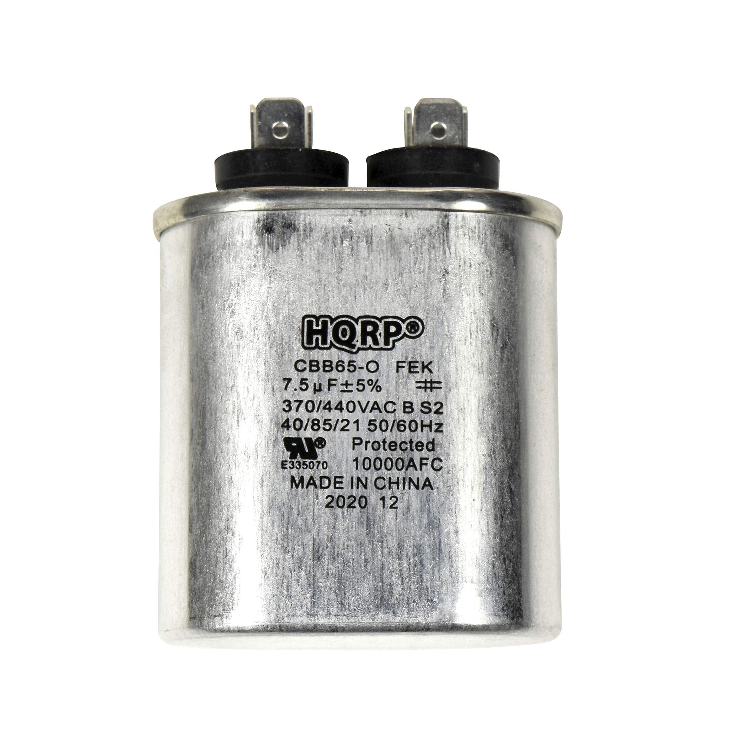 HQRP - 7.5 uF 370/440 V Motor Run Capacitor for HVAC Blower Compressor Pump Generator CBB65 price history on PriceWatchPro