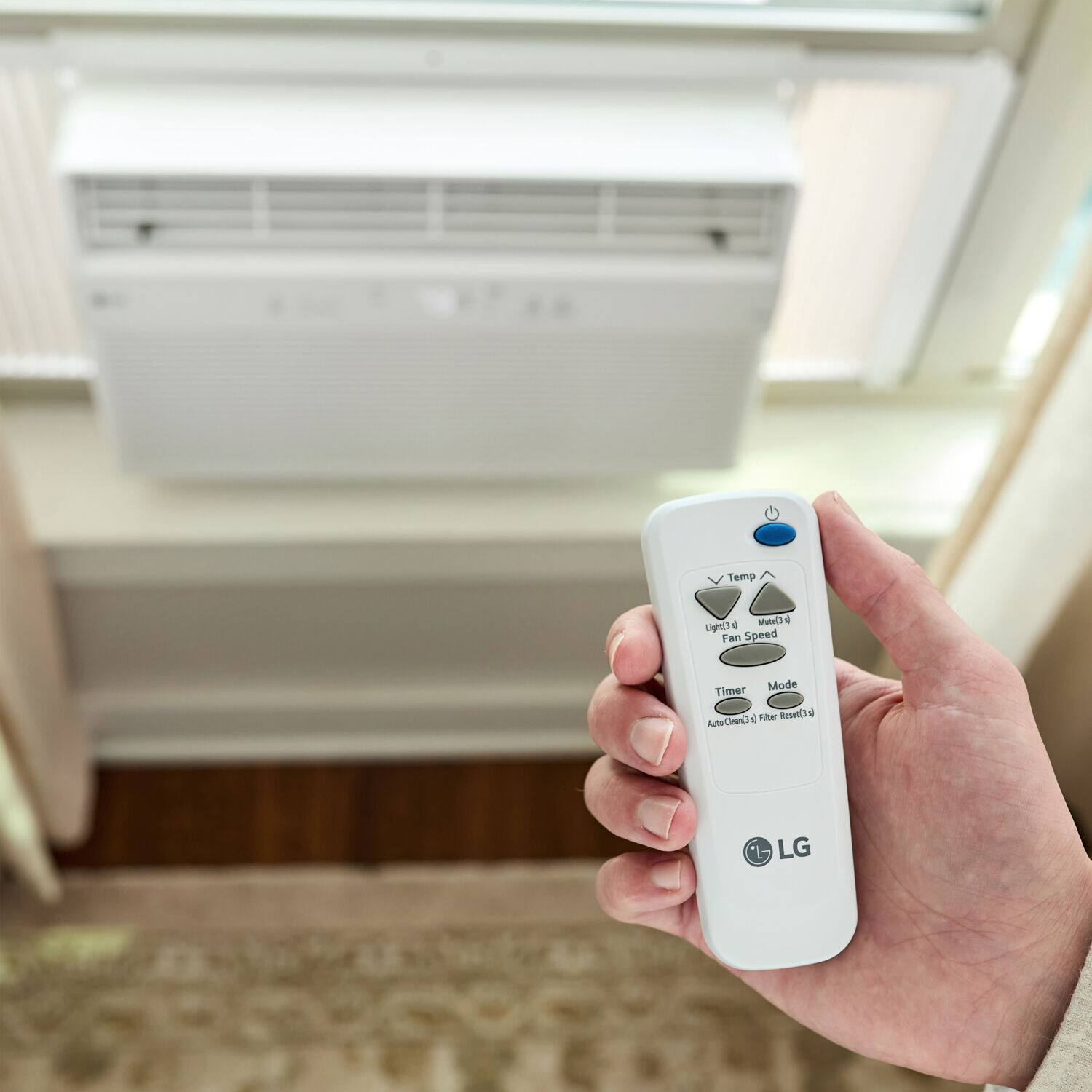 Temp 1  
Light 3  
Fan Speed  
Timer  
Mode  
Auto/Clean  
Filter Reset  
LG