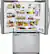 Alt View Zoom 2. LG - Door-in-Door 28.6 Cu. Ft. French Door Refrigerator with Thru-the-Door Ice and Water - Stainless Steel.