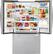 Alt View 1. LG - 28.8 Cu. Ft. French Door Refrigerator with Thru-the-Door Ice and Water - Stainless Steel.