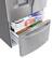 Alt View 3. LG - 28.8 Cu. Ft. French Door Refrigerator with Thru-the-Door Ice and Water - Stainless Steel.
