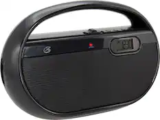 Angle. GPX - AM/FM Portable Radio - Black.