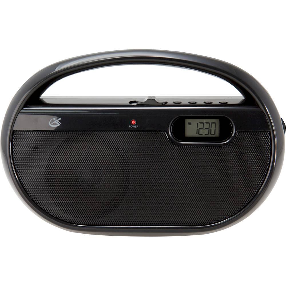 Alt View 1. GPX - AM/FM Portable Radio - Black.