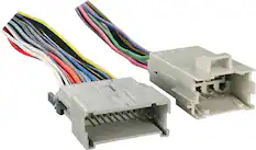 Front. Metra - Radio Harness for Select 1998-2006 Chevrolet Cadillac - Multi.