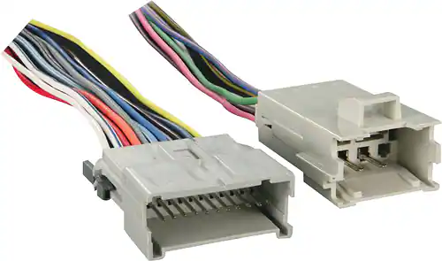 Front. Metra - Radio Harness for Select 1998-2006 Chevrolet Cadillac - Multi.