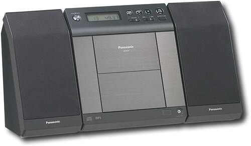 Angle Standard. Panasonic - Micro Shelf Stereo System.