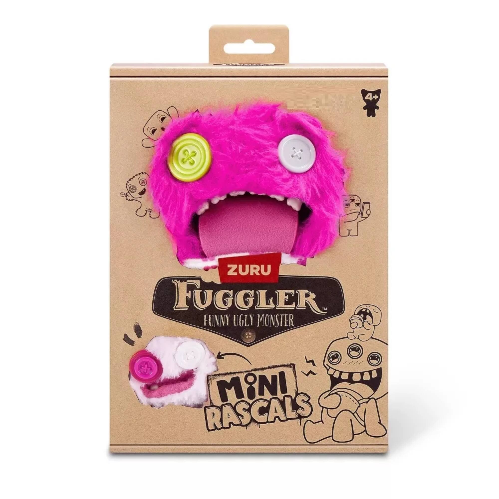4+ ZURU FUGGLER FUNNY UGLY MONSTER MINI RASCALS