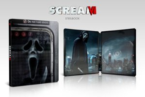 Scream VI [SteelBook] [Includes Digital Copy] [4K Ultra HD Blu-ray/Blu-ray] [2023] - Front_Zoom