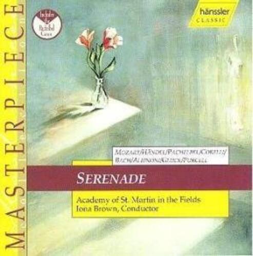 MASTERPIECE  
hänssler CLASSIC  

SERENADE  
Academy of St. Martin in the Fields  
Iona Brown, Conductor  

MOZART: ANDANTE & RONDEAU  
MOZART: SERENADE No. 13