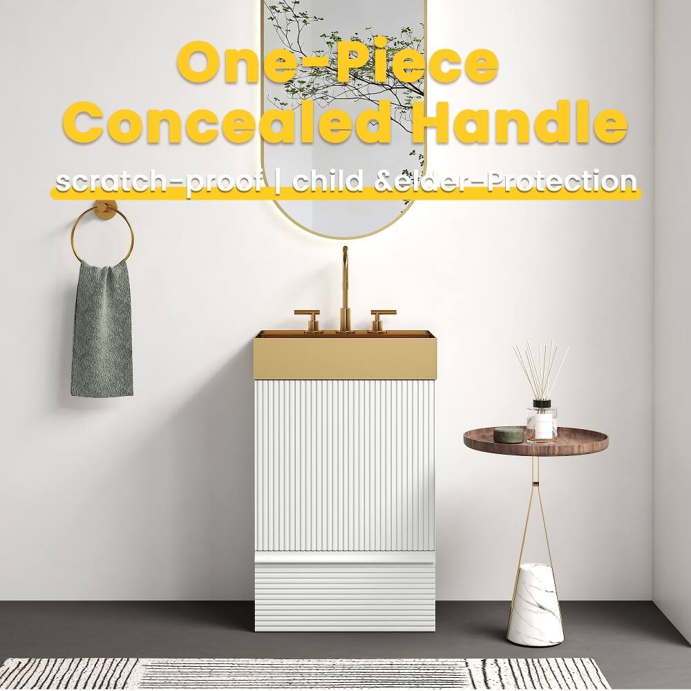 One-Piece Concealed Handle scratch-proof | child & elder-Protection