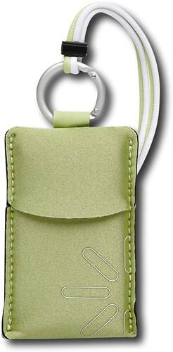 Front Standard. Case Logic - Form-Fitting Case with Lanyard - Green.