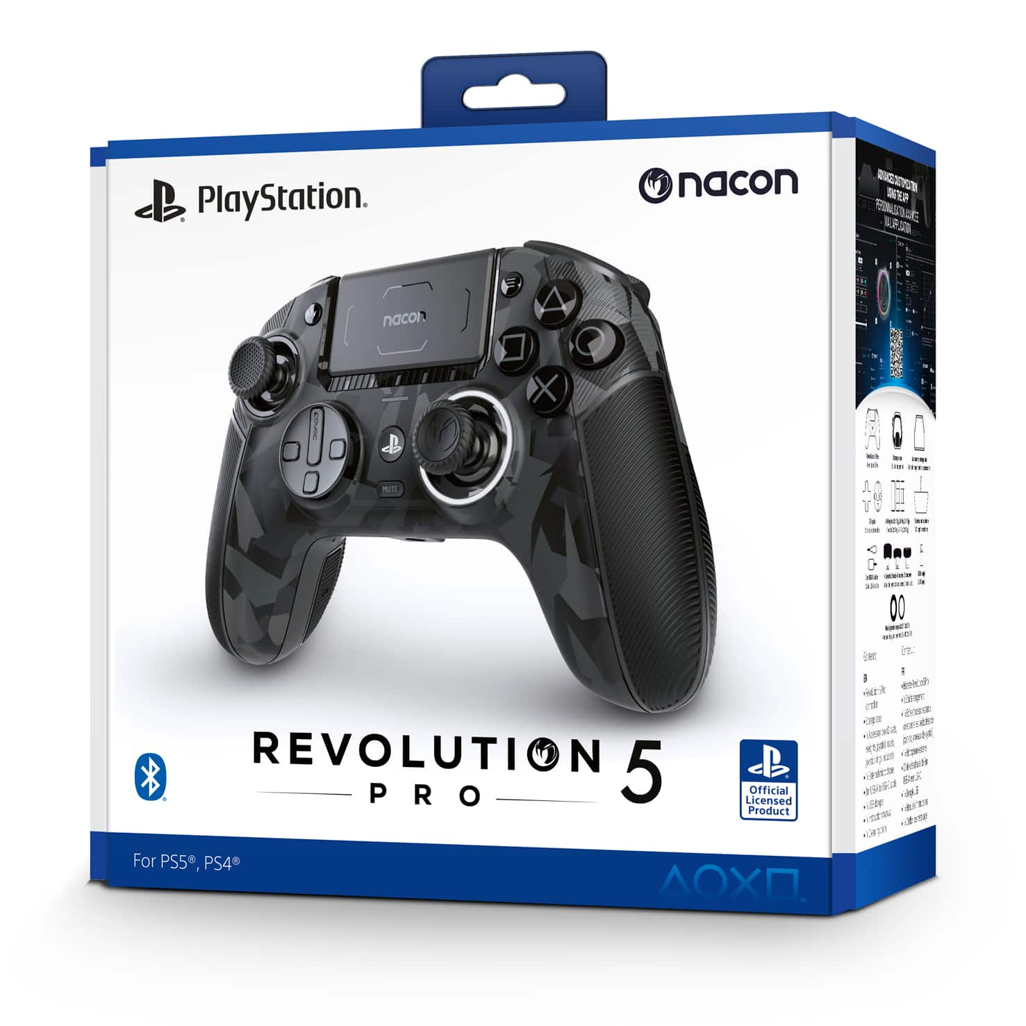 PlayStation nacon Revolution Pro 5. Licensed Official Product. For PS5, PS4, and AX.