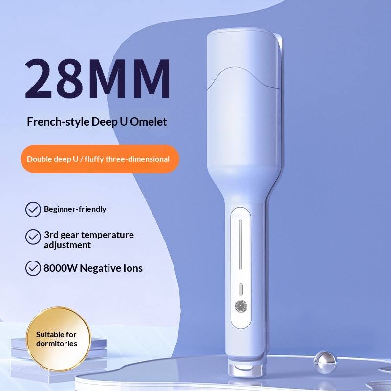 28MM French-style Deep U Omelet  
Double deep U / fluffy three-dimensional  
Beginner-friendly  
3rd gear temperature adjustment  
8000W Negative Ions  
Suitable for dormitories