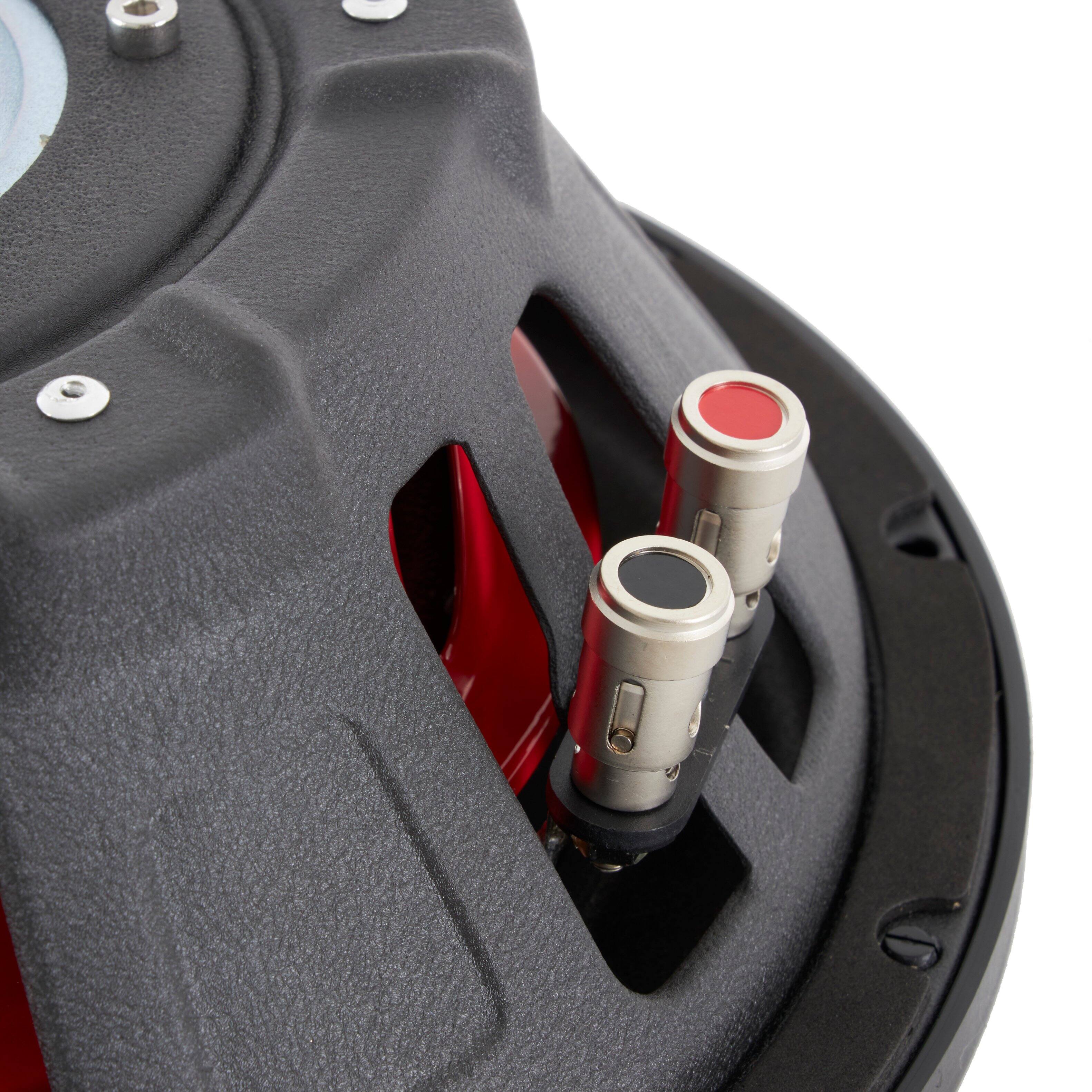 Alt View 5. MB Quart - 4) MB Quart DS1-254 400 Watt 4 Ohm Shallow Slim Subwoofers Car Truck DVC Subs - Black.