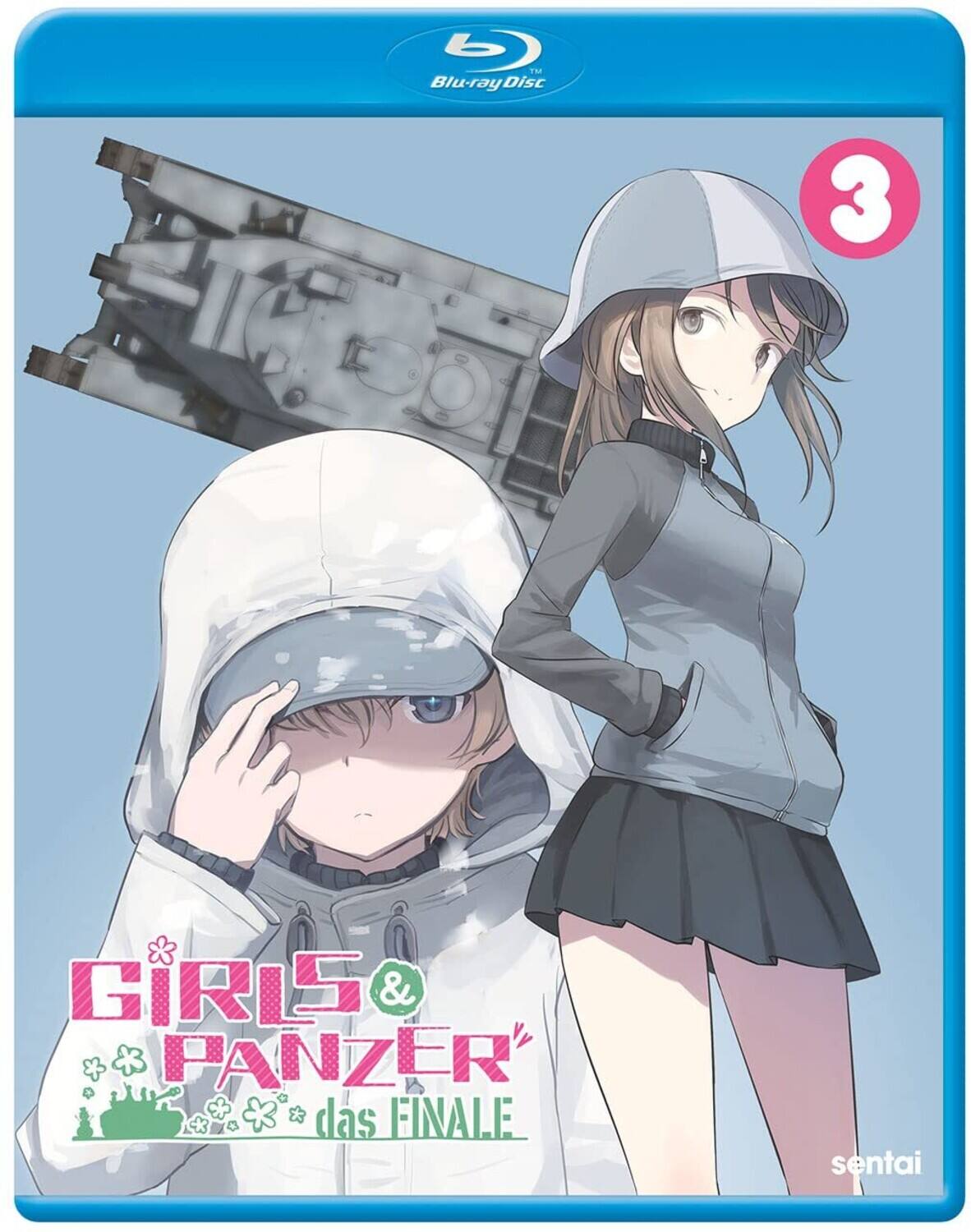 Front. Girls Und Panzer Das Finale - Part 3   - BLU-RAY.