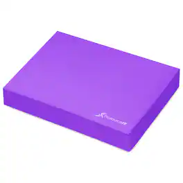 ProsourceFit - Exercise Balance Pad 15.5x12.75-in - Purple