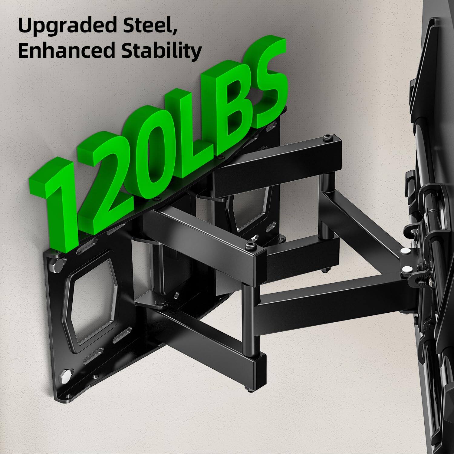 Upgraded Steel, Enhanced Stability  
120LBS