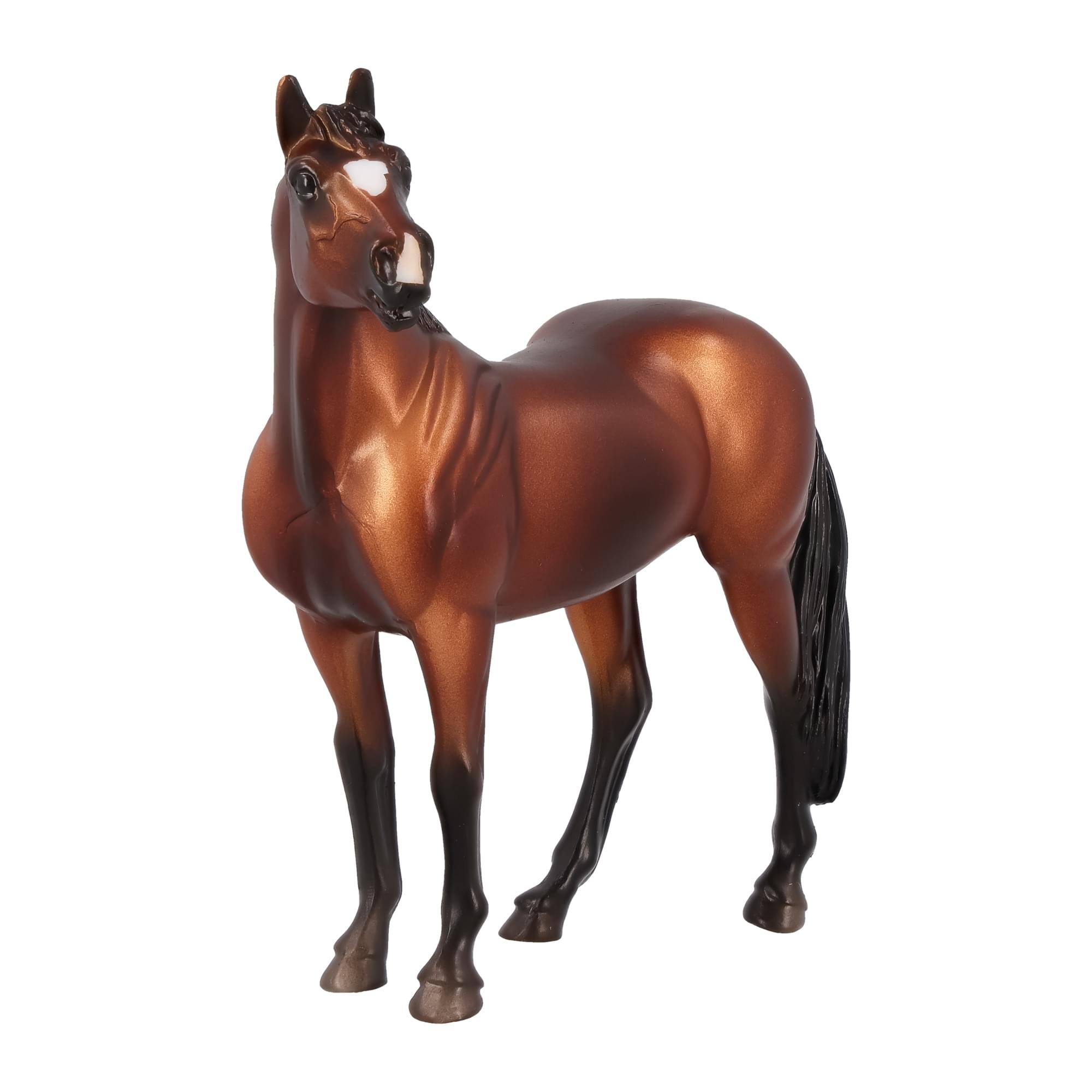Alt View 10. Breyer - Breyer Stablemates Horse Crazy 1:32 Scale Model Horse | Quarter Horse - Purple.
