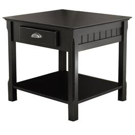 Winsome Wood - Timber Accent Table - Black