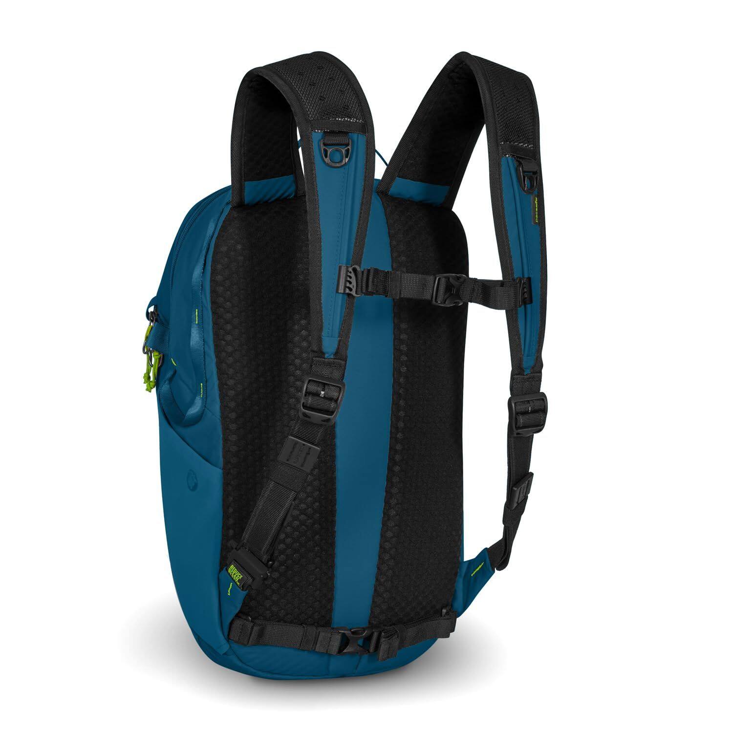 Back. Pacsafe - Pacsafe ECO 18L Anti Theft Backpack (Tidal Teal) - Tidal Teal.