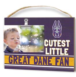 Jardine - UAlbany Great Danes 8'' x 10'' Cutest Little Team Logo Clip Photo Frame - Purple