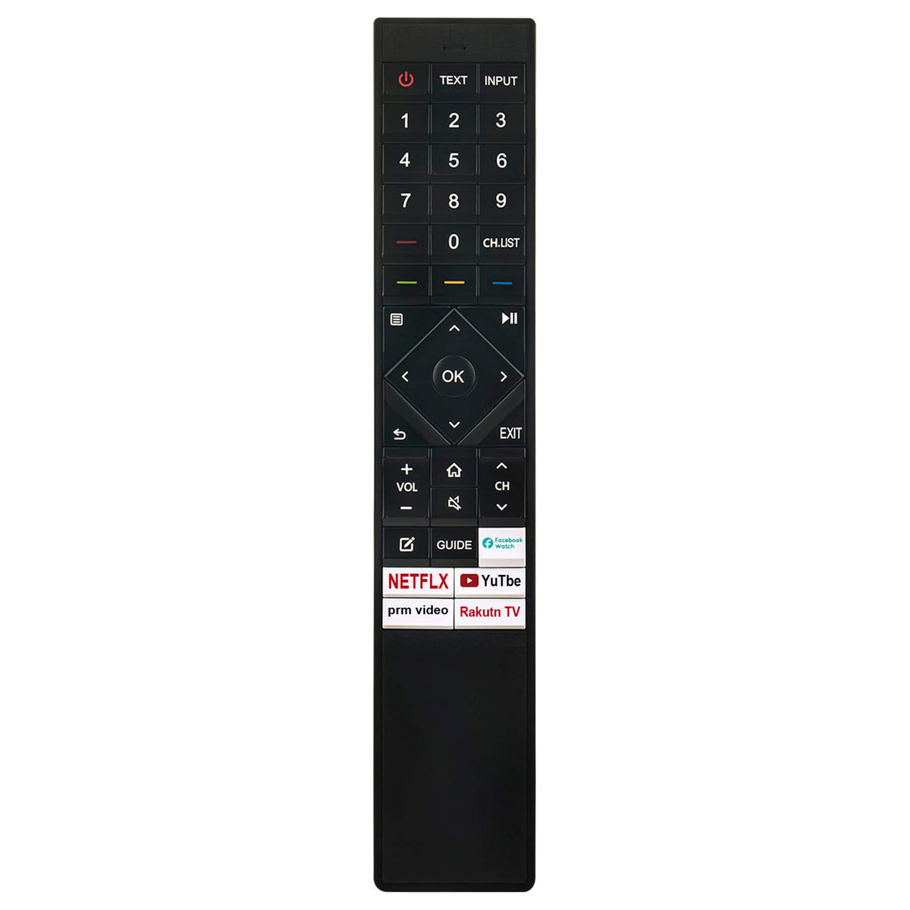 ALLIMITY - ERF6F64H Replacement Remote, Fit for Hisense QLED Smart TV 50U7QF 55U7QF 65U7QF 65U8QF 55U8GQ 75U9GQ 55A98GNE 55A99GNE - Black
